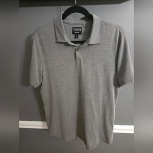 Cuts Clothing COZ Polo- Heather Black